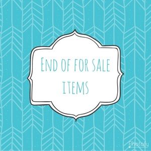 No items for sale past this point